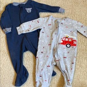 Lightweight footie pajamas